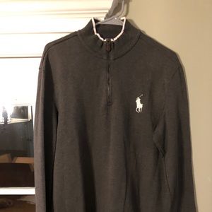 POLO By RALPH LAUREN Quarter Zip Pullover Size L